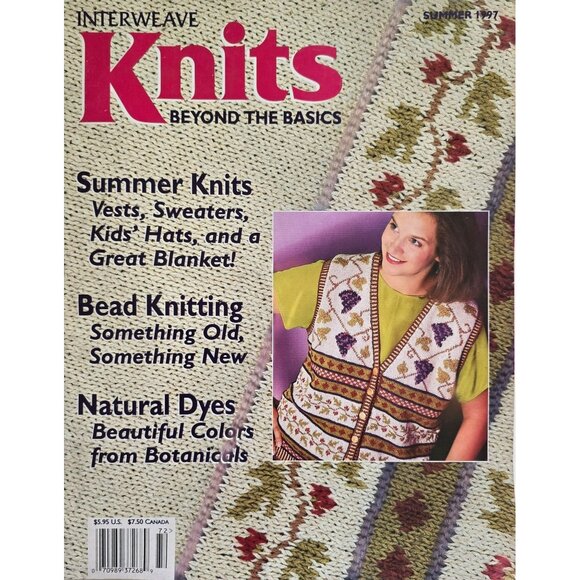 Interweave Knits Summer 1997 Beyond the Basics Bead Knitting - Picture 13 of 13